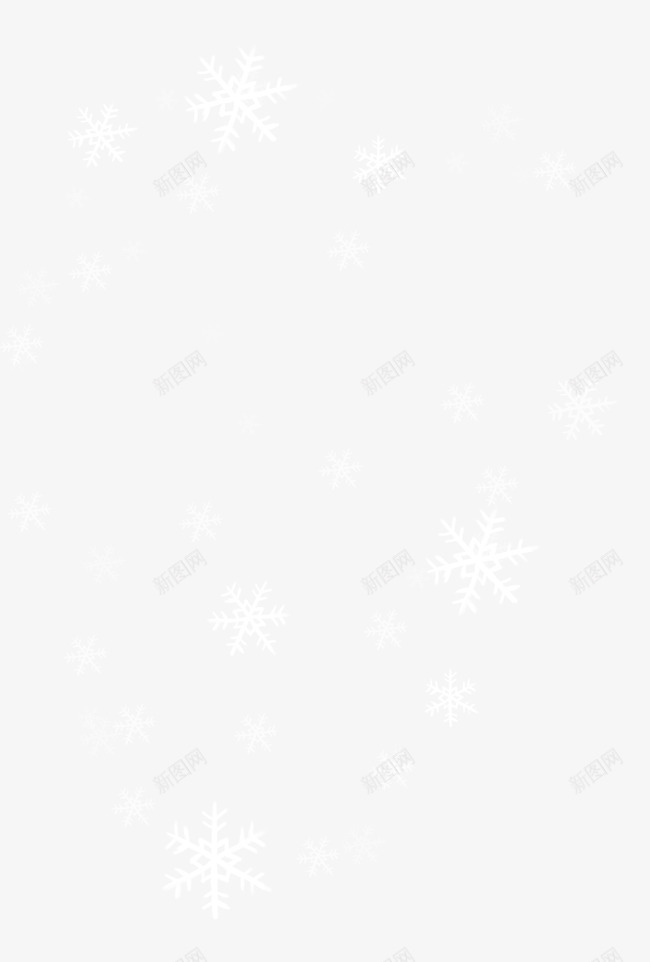 雪花png免抠素材_新图网 https://ixintu.com 冬季 唯美 白色 雪元素 飘雪