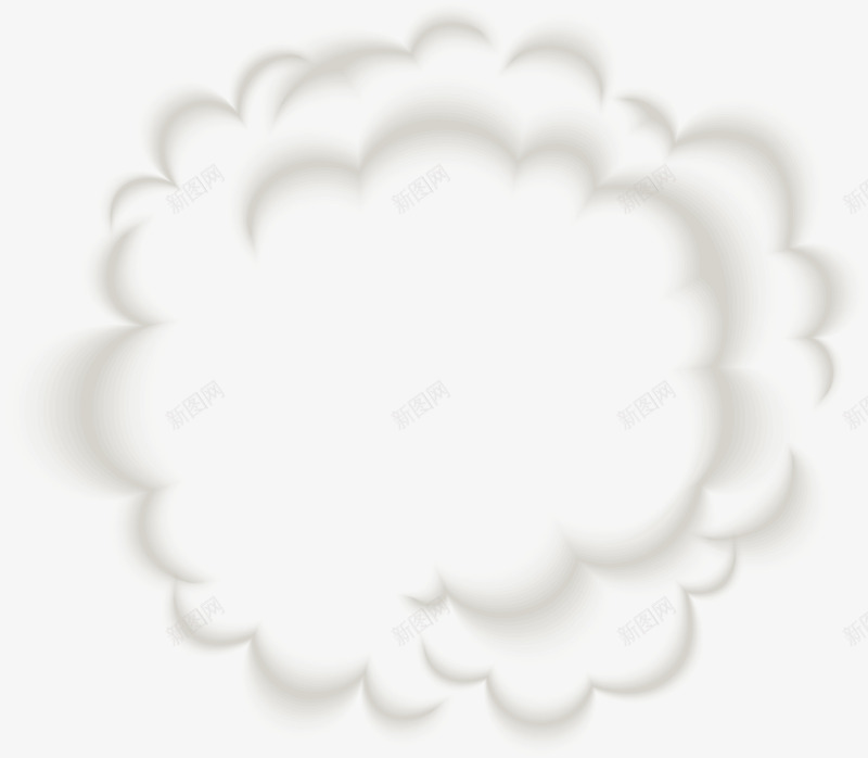 白色云朵背景png免抠素材_新图网 https://ixintu.com 云朵 图案 白色 简约 背景 花纹 边框纹理