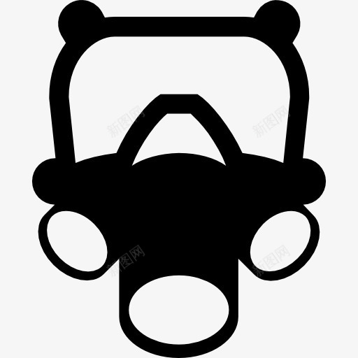 防毒面具图标png_新图网 https://ixintu.com 呼吸器 安全 武器 防护罩 防毒面具