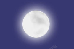 圆饼矢量图中秋节的圆月高清图片