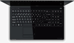 黑色的电脑笔记本电脑高清图片
