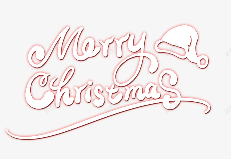 MerryChristmas圣诞艺术字psd免抠素材_新图网 https://ixintu.com merryChristmas 圣诞帽 圣诞节 圣诞节英文 艺术字