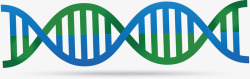 蓝色科技基因矢量图素材