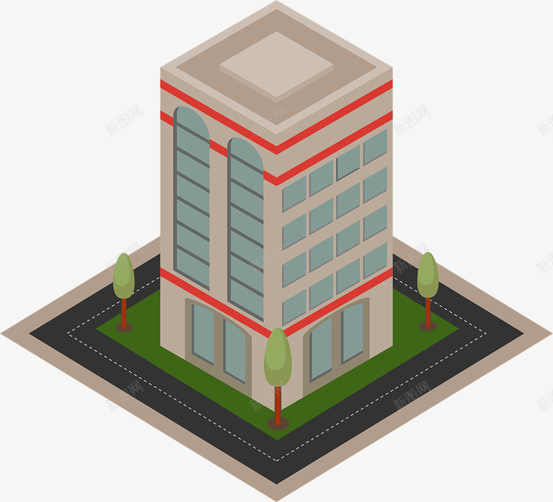 一栋白色高楼建筑矢量图ai免抠素材_新图网 https://ixintu.com 一栋高楼高楼PNG 建筑 白色楼房 白色高楼 矢量楼房 高楼 矢量图