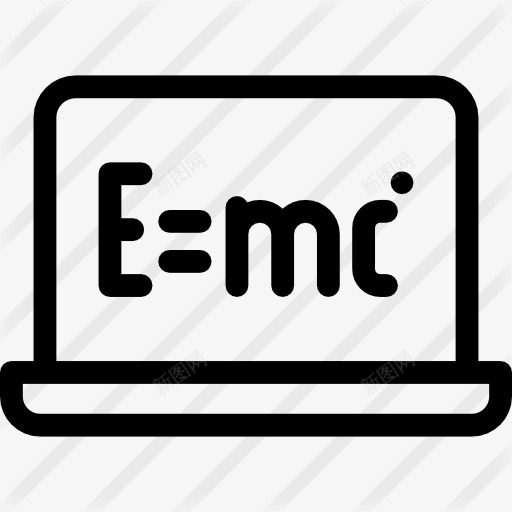 相对论图标png_新图网 https://ixintu.com 数学 数学教育 物理 相对论公式 科学