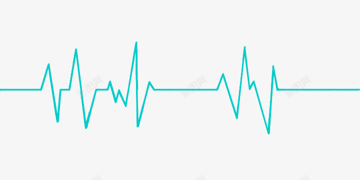 绿色心电图png免抠素材_新图网 https://ixintu.com 心电图 绿色