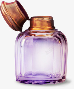 紫色许愿瓶素材