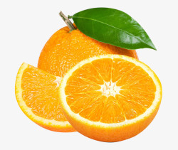 橙子水果橙子橘子营养健康果肉高清图片