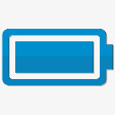 电池蓝色电脑桌面网页图标图标