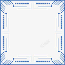 简约形状边框纹理矢量图素材
