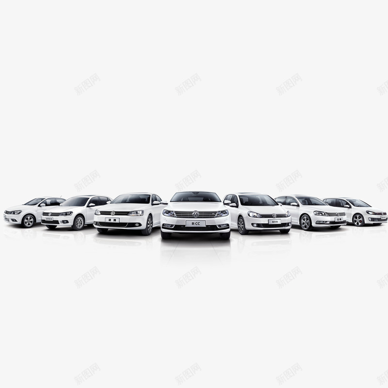 白色一排汽车png免抠素材_新图网 https://ixintu.com 一排汽车 品牌汽车 安全 快速 性能好 白色 高端