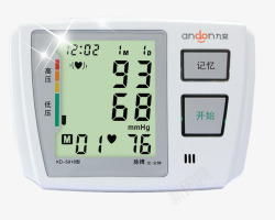 九安电子血压计九安全自动家用血压仪高清图片