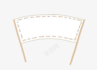 装饰边框png免抠素材_新图网 https://ixintu.com 促销 卡通边框 指示板 标题栏 淘宝 边框