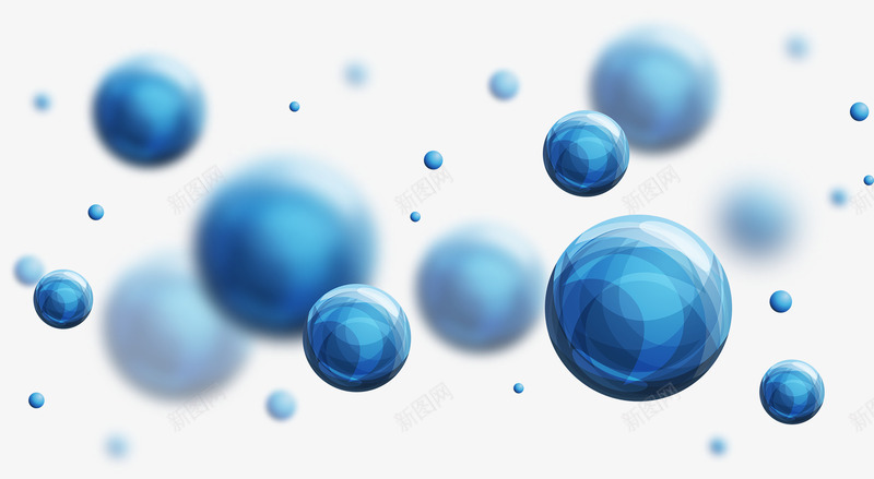 蓝色科技球漂浮装饰png免抠素材_新图网 https://ixintu.com 漂浮 科技 经验球 蓝色 装饰