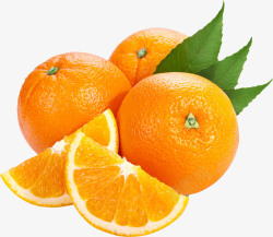 新鲜柠檬特写橙子高清图片