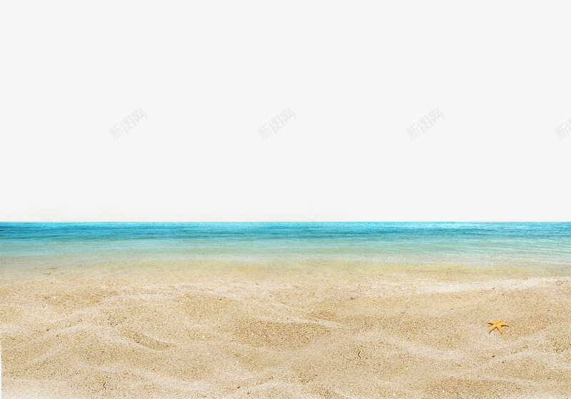 海沙滩psd免抠素材_新图网 https://ixintu.com 夏日元素 海沙滩 海的元素