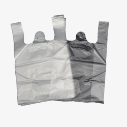 黑色塑料袋黑白塑料袋高清图片