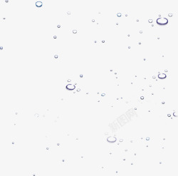 气泡水珠素材