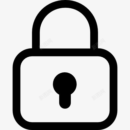 安全图标png_新图网 https://ixintu.com 安全挂锁 工具和用具 隐私