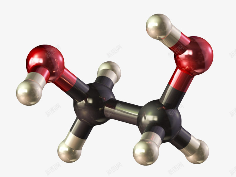 黑红色乙二醇分子形状png免抠素材_新图网 https://ixintu.com 分子形状 分子立体结构 化学性质最小粒子 原子 发亮 发光 形象 最小单元 物理化学术 空间 阿伏伽德罗 顺序