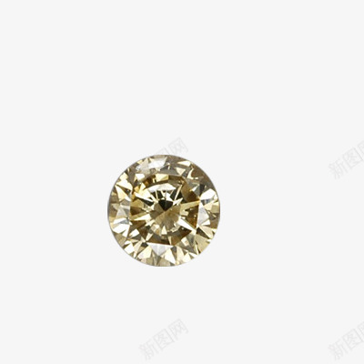 黄色钻石png免抠素材_新图网 https://ixintu.com 水晶 玻璃 钻石 锆石 饰品 黄色