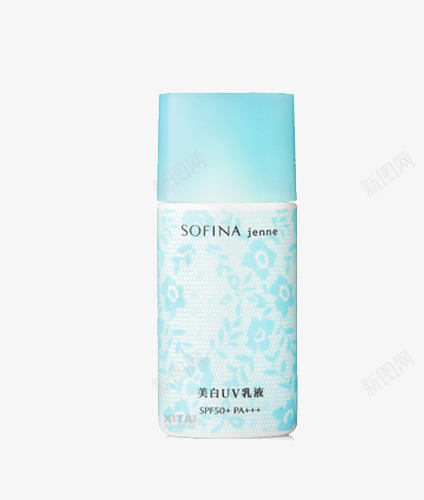 台湾SOFINA苏菲娜防晒霜SPF50png免抠素材_新图网 https://ixintu.com 产品实物 保湿 日间 防护乳