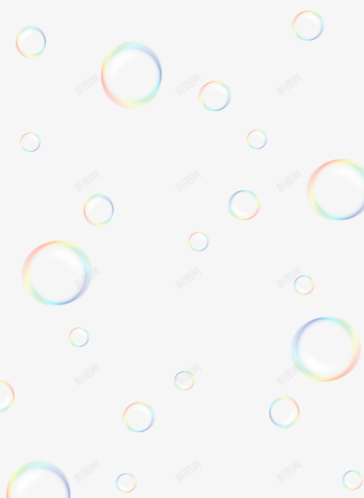 彩色气泡水泡png免抠素材_新图网 https://ixintu.com 彩色 气泡 水泡 泡泡