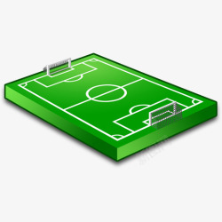 足球场地图标设计3D体育运动场足球场图标高清图片