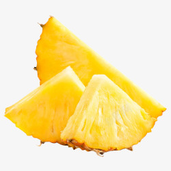 高清菠萝素材水果切开的菠萝高清图片