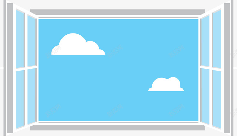 打开的落地窗矢量图eps免抠素材_新图网 https://ixintu.com 打开 玻璃窗 窗户 落地 落地窗户 透明窗户 矢量图