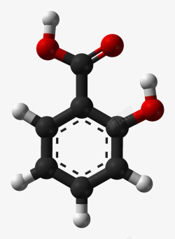水杨酸分子素材