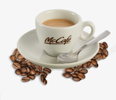 香醇咖啡和咖啡豆png免抠素材_新图网 https://ixintu.com 咖啡 咖啡杯 咖啡豆 美味咖啡 陶瓷杯 饮料 香醇咖啡