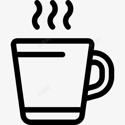 热饮料图标png_新图网 https://ixintu.com 咖啡 咖啡杯 喝热饮料 巧克力 点心 茶杯 食品 食品和餐厅