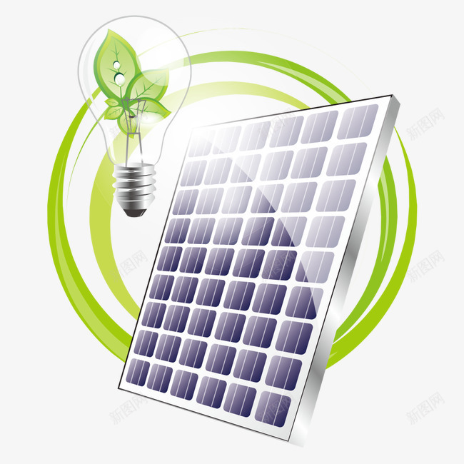 能源环保png免抠素材_新图网 https://ixintu.com 低碳 保护环境 减排 圆圈 太阳能 灯泡 环保 生态 绿色 绿色能源 能源 能源环保 自然 节能