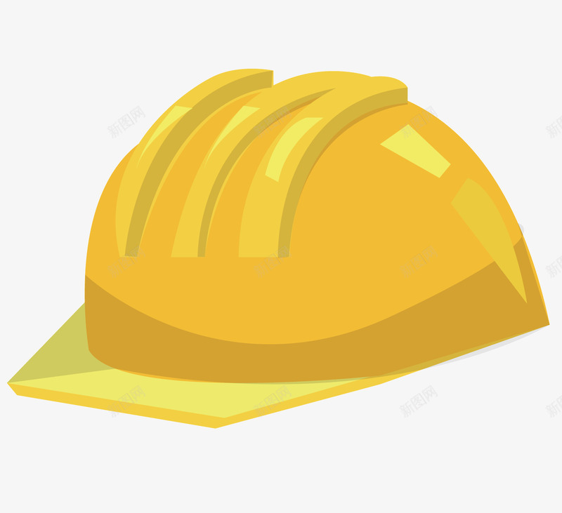 工人帽子png免抠素材_新图网 https://ixintu.com 安全帽 工人帽 工匠精神 帽子 矢量素材 黄色的帽子