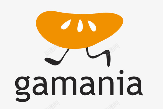 奔跑的橘子logo图标图标