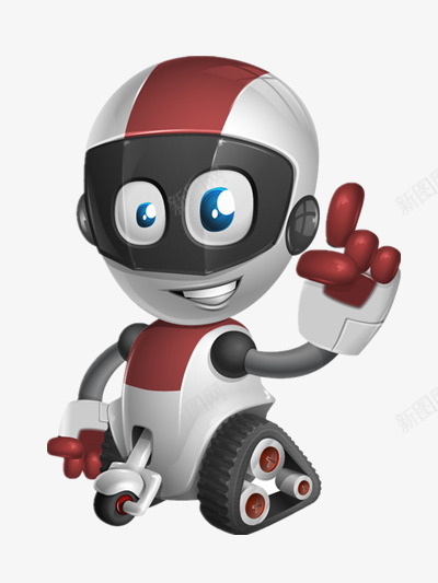 可爱机器人png免抠素材_新图网 https://ixintu.com PPT元素 彩色 机器人 机器学习ppt 简单装饰