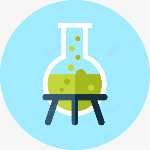瓶图标png_新图网 https://ixintu.com 化学 实验室 实验室插画 工具和用具 教育 瓶 科学