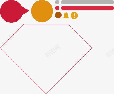 线条钻石对话框png免抠素材_新图网 https://ixintu.com 对话框 线条 钻石