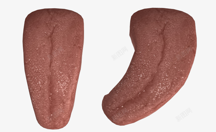 粉色舌头png免抠素材_新图网 https://ixintu.com 人体部位 粉色风格 舌头 长条形 鲜活风格