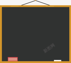 黑板粉笔字风格学校的黑板矢量图高清图片