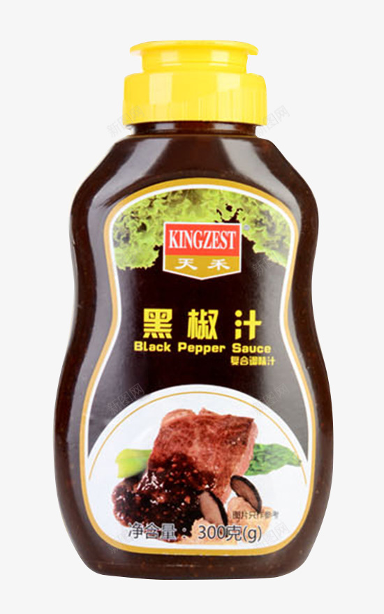 天禾黑椒汁瓶装png免抠素材_新图网 https://ixintu.com 天禾 瓶装 酱料汁 食物调料 黑椒汁 黑胡椒