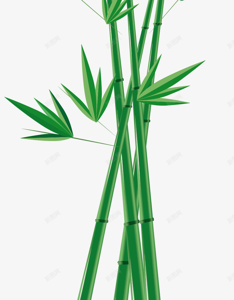传统竹子png免抠素材_新图网 https://ixintu.com 传统画风竹子 传统竹子元素 几支竹子 竹子
