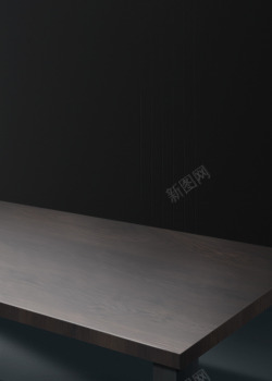 台面台子波浪黑色木桌背景高清图片