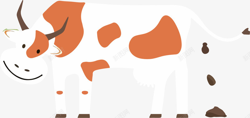 卡通奶牛大便当做有机肥料png免抠素材_新图网 https://ixintu.com 农家肥 卡通 卡通肥料 垃圾 大便 奶牛 有机的 有机肥料 棕色 脏的 臭