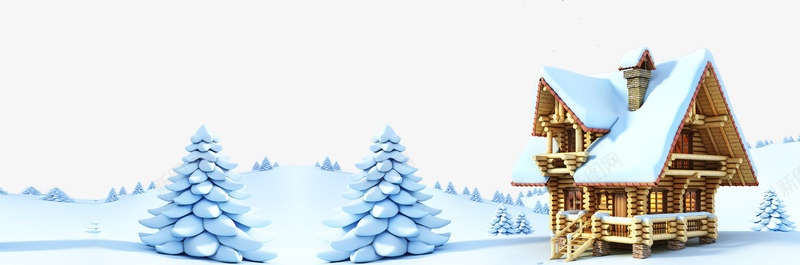 圣诞节雪地小木屋png免抠素材_新图网 https://ixintu.com 圣诞节 小木屋 木头屋 装饰卡通 雪地