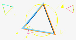 彩色几何图免费下载淘宝背景几何图形飘浮高清图片