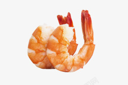 白灼虾仁餐饮美味简单美食红虾仁图高清图片