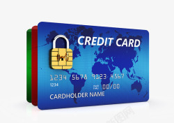 银行卡密码锁银行卡信息科技密码锁高清图片