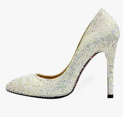 钻石鞋闪亮钻石时尚女鞋高清图片